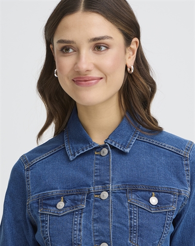 Fransa - FXDenima 1 Denimjakke - Mid Blue Denim 